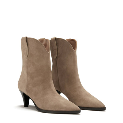 Vendôme Louane taupe suede boots