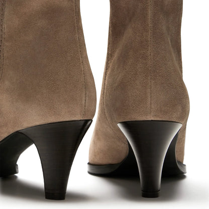 Vendôme Louane taupe suede boots