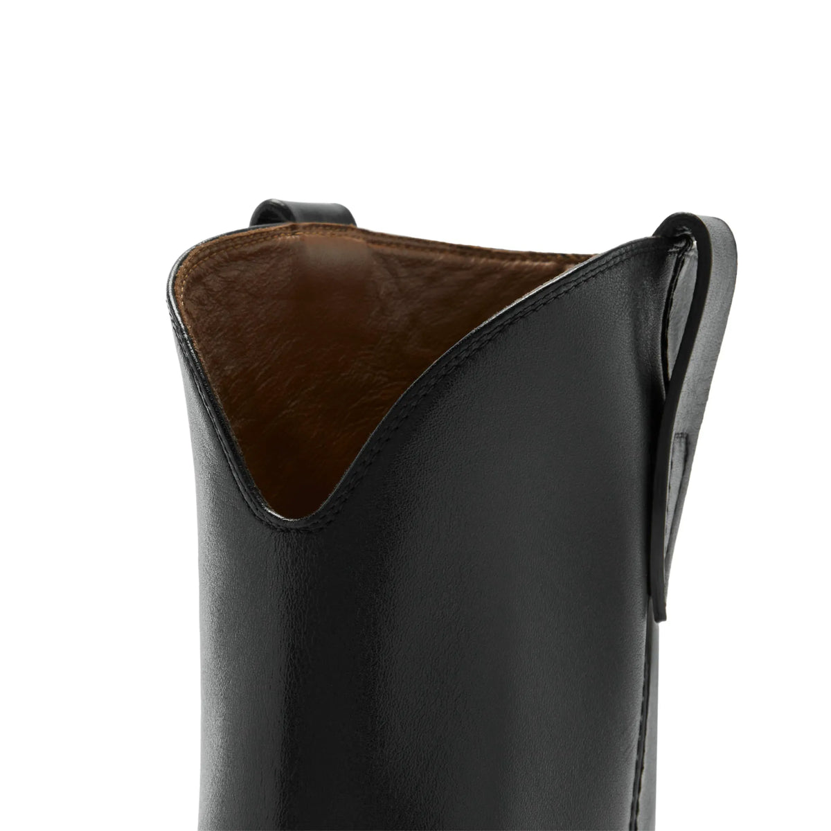 Vendôme Louane black calfskin leather boots