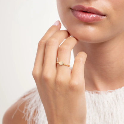 Le Marais Adeline 14 Karat Gold Ring