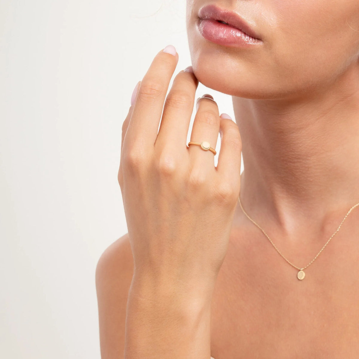 Le Marais Adeline 14 Karat Gold Ring