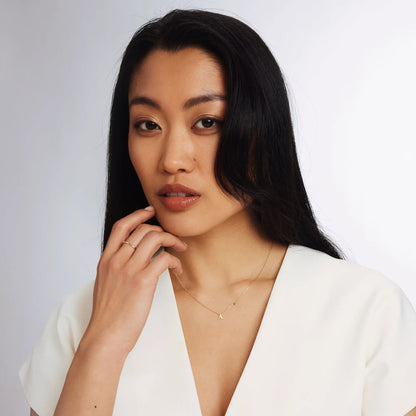 Le Marais Solene 14 karat gold stacking ring
