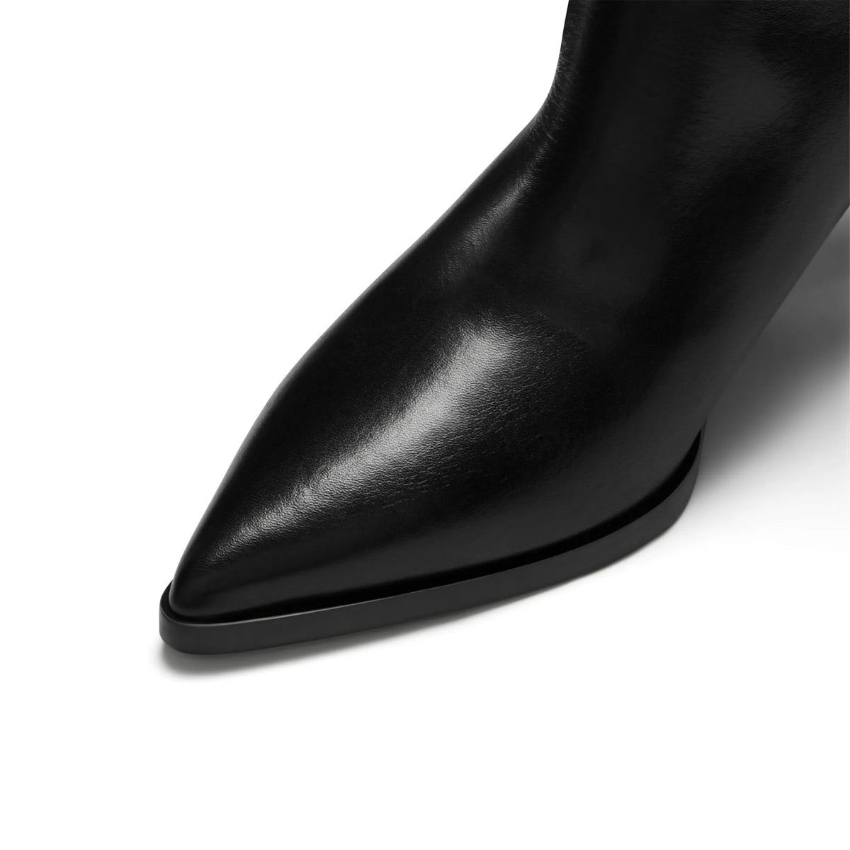 Vendôme Louane black calfskin leather boots