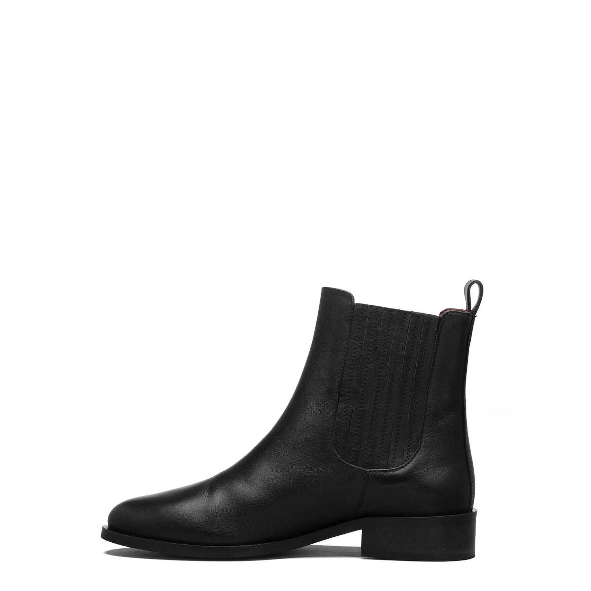 Vendôme Chey Black Calfskin Leather Chelsea Boots