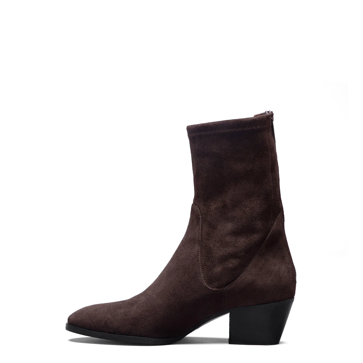 Vendôme Estelle Brown Stretch Suede Boots