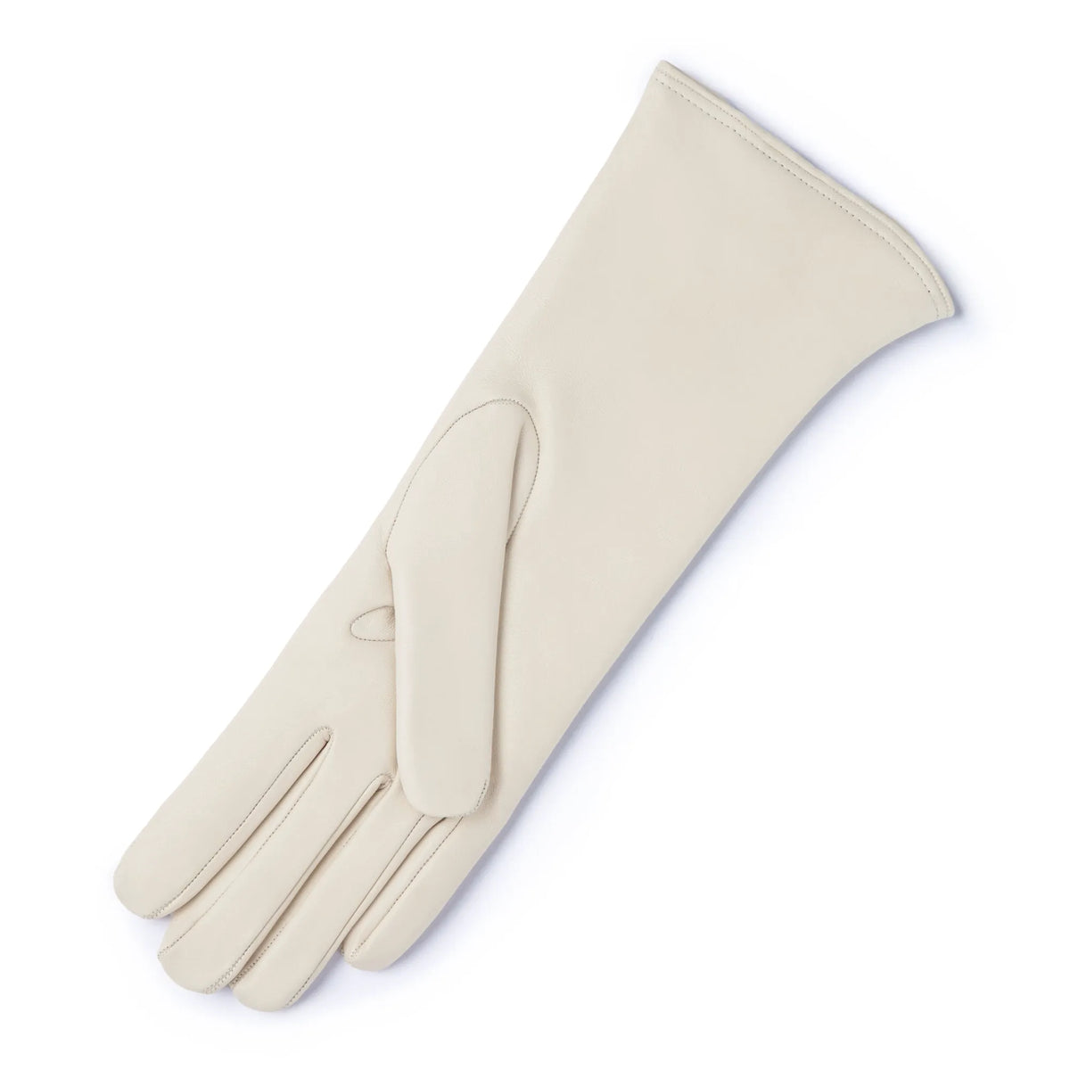 Honoré Sylvie cream goatskin leather gloves