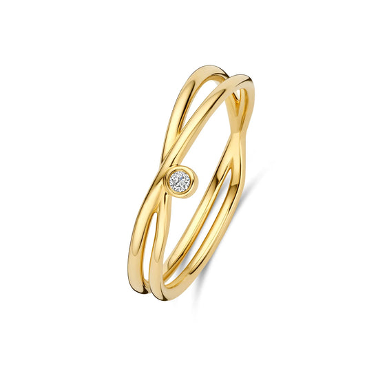 De La Paix Julia Ring With Diamond 0.02 Carat