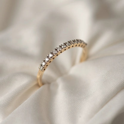De la Paix Madeline 14 karat gold ring with diamond 0.18 carat